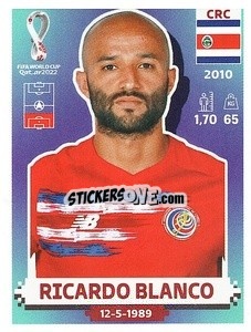 Sticker Ricardo Blanco - FIFA World Cup Qatar 2022. US Edition - Panini