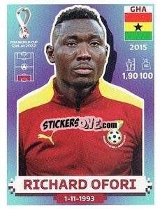 Sticker Richard Ofori - FIFA World Cup Qatar 2022. US Edition - Panini
