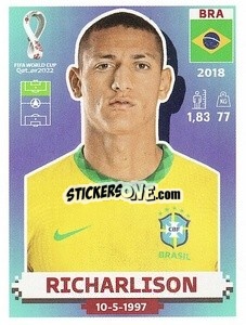 Sticker Richarlison - FIFA World Cup Qatar 2022. US Edition - Panini