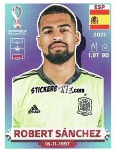 Sticker Robert Sánchez - FIFA World Cup Qatar 2022. US Edition - Panini