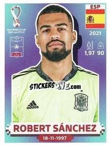 Cromo Robert Sánchez - FIFA World Cup Qatar 2022. US Edition - Panini