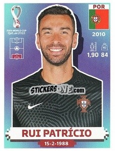 Sticker Rui Patrício - FIFA World Cup Qatar 2022. US Edition - Panini