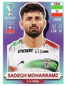 Sticker Sadegh Moharrami - FIFA World Cup Qatar 2022. US Edition - Panini