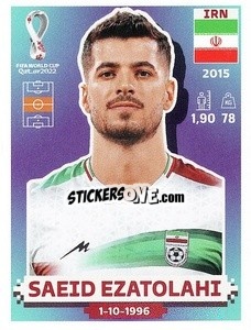 Cromo Saeid Ezatolahi - FIFA World Cup Qatar 2022. US Edition - Panini