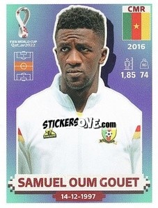 Cromo Samuel Oum Gouet - FIFA World Cup Qatar 2022. US Edition - Panini