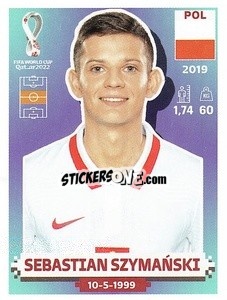 Sticker Sebastian Szymański - FIFA World Cup Qatar 2022. US Edition - Panini