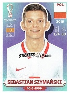 Cromo Sebastian Szymański - FIFA World Cup Qatar 2022. US Edition - Panini