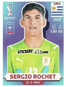 Sticker Sergio Rochet - FIFA World Cup Qatar 2022. US Edition - Panini