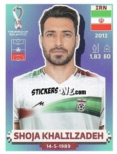 Cromo Shoja Khalilzadeh - FIFA World Cup Qatar 2022. US Edition - Panini