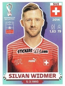 Figurina Silvan Widmer - FIFA World Cup Qatar 2022. US Edition - Panini