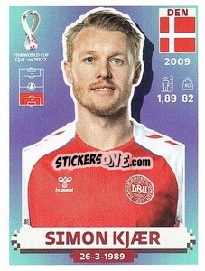 Cromo Simon Kjær