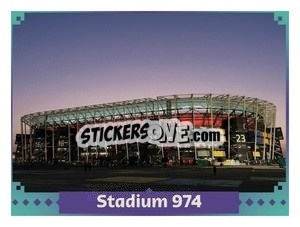 Sticker Stadium 974 - FIFA World Cup Qatar 2022. US Edition - Panini