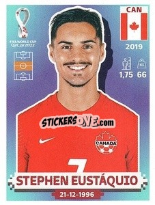 Figurina Stephen Eustáquio - FIFA World Cup Qatar 2022. US Edition - Panini