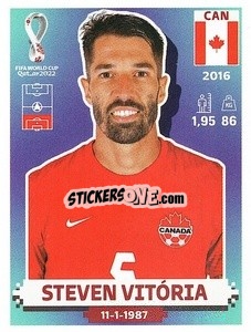 Sticker Steven Vitória - FIFA World Cup Qatar 2022. US Edition - Panini