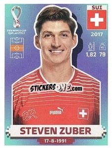 Sticker Steven Zuber - FIFA World Cup Qatar 2022. US Edition - Panini