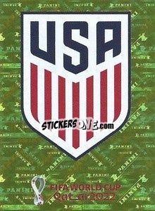 Sticker Team Logo - FIFA World Cup Qatar 2022. US Edition - Panini