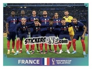 Sticker Team Shot - FIFA World Cup Qatar 2022. US Edition - Panini