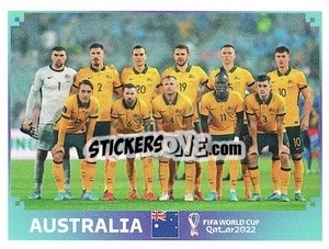 Sticker Team Shot - FIFA World Cup Qatar 2022. US Edition - Panini