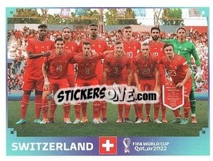 Sticker Team Shot - FIFA World Cup Qatar 2022. US Edition - Panini