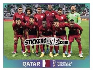 Sticker Team Shot - FIFA World Cup Qatar 2022. US Edition - Panini