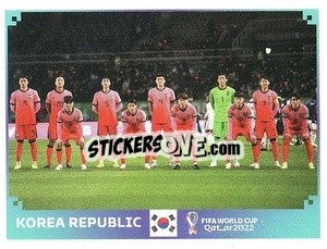 Sticker Team Shot - FIFA World Cup Qatar 2022. US Edition - Panini