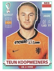 Sticker Teun Koopmeiners - FIFA World Cup Qatar 2022. US Edition - Panini