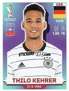 Sticker Thilo Kehrer - FIFA World Cup Qatar 2022. US Edition - Panini