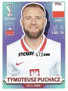 Sticker Tymoteusz Puchacz - FIFA World Cup Qatar 2022. US Edition - Panini