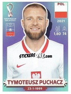 Figurina Tymoteusz Puchacz - FIFA World Cup Qatar 2022. US Edition - Panini