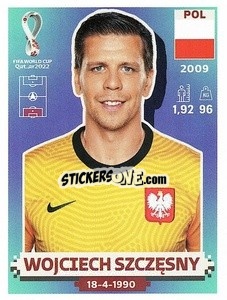 Cromo Wojciech Szczęsny - FIFA World Cup Qatar 2022. US Edition - Panini