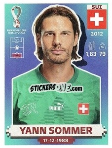 Sticker Yann Sommer