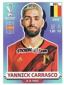Sticker Yannick Carrasco - FIFA World Cup Qatar 2022. US Edition - Panini