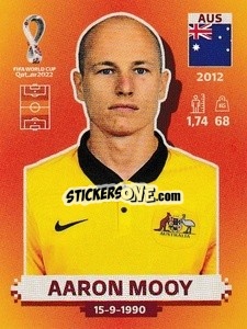 Sticker Aaron Mooy - FIFA World Cup Qatar 2022. International Edition - Panini