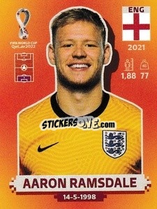 Sticker Aaron Ramsdale - FIFA World Cup Qatar 2022. International Edition - Panini