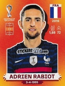 Cromo Adrien Rabiot