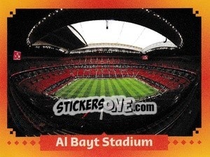 Cromo Al Bayt Stadium indoor - FIFA World Cup Qatar 2022. International Edition - Panini