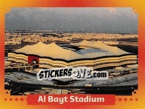 Figurina Al Bayt Stadium outdoor - FIFA World Cup Qatar 2022. International Edition - Panini
