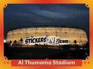 Sticker Al Thumama Stadium - FIFA World Cup Qatar 2022. International Edition - Panini