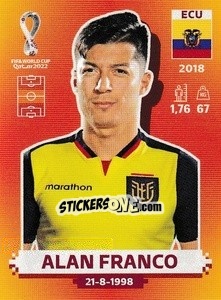 Cromo Alan Franco - FIFA World Cup Qatar 2022. International Edition - Panini