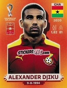 Sticker Alexander Djiku - FIFA World Cup Qatar 2022. International Edition - Panini