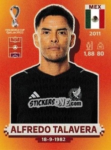 Sticker Alfredo Talavera - FIFA World Cup Qatar 2022. International Edition - Panini