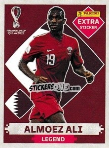 Sticker Almoez Ali (Qatar) - FIFA World Cup Qatar 2022. International Edition - Panini