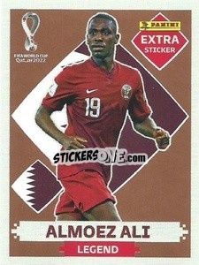 Figurina Almoez Ali (Qatar) - FIFA World Cup Qatar 2022. International Edition - Panini