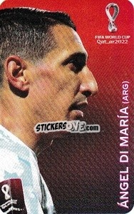 Figurina Ángel Di María (Argentina) - FIFA World Cup Qatar 2022. International Edition - Panini