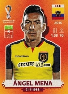 Sticker Ángel Mena - FIFA World Cup Qatar 2022. International Edition - Panini