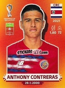 Cromo Anthony Contreras - FIFA World Cup Qatar 2022. International Edition - Panini