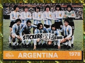 Figurina Argentina 1978 - FIFA World Cup Qatar 2022. International Edition - Panini