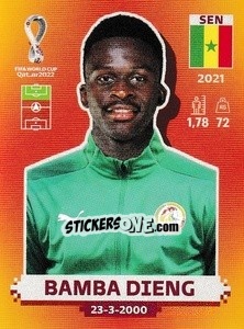 Sticker Bamba Dieng - FIFA World Cup Qatar 2022. International Edition - Panini