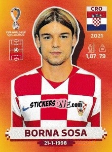 Cromo Borna Sosa - FIFA World Cup Qatar 2022. International Edition - Panini