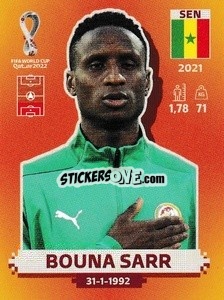 Sticker Bouna Sarr - FIFA World Cup Qatar 2022. International Edition - Panini
